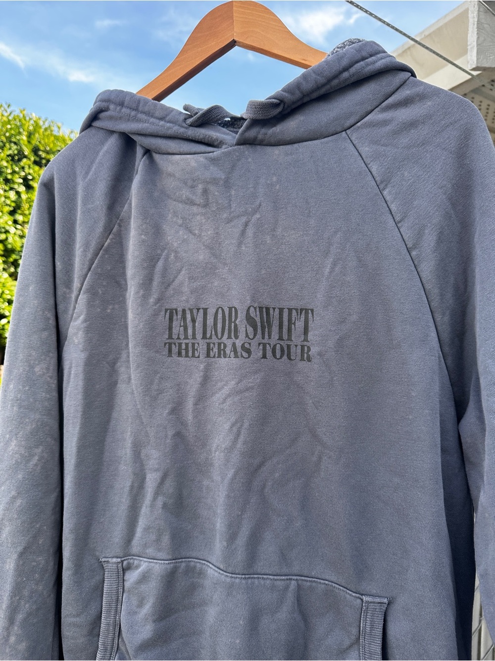 Taylor Swift The Eras Tour 2023 Hoodie Charcoal Gray Official Merch